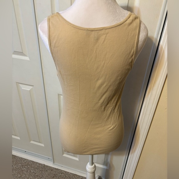 Gold and Silver Sequined Shimmery Tanks by Express and Instant Romance - Picture 3 of 12